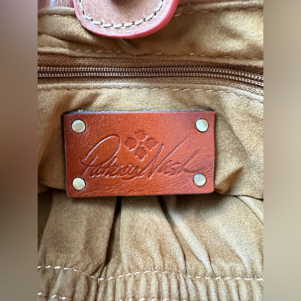Patricia Nash shoulder, crossbody leather bag EUC - Picture 3 of 5
